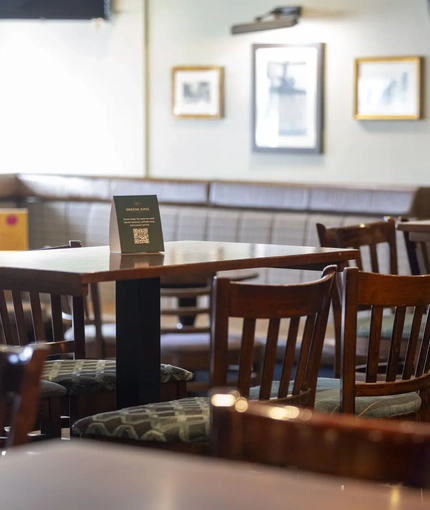 interior seating area