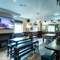interior seating area with pool table