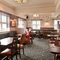 interior restaurant and seating area