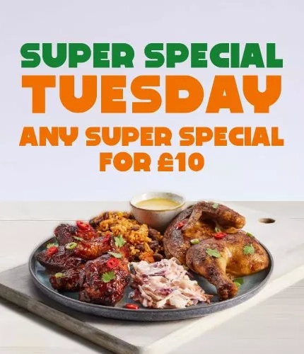 Super Special Tuesday - any Super Special for £10