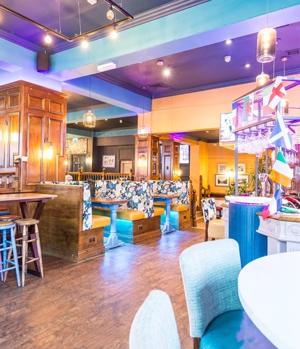 interior restaurant and bar