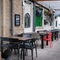 exterior beer garden