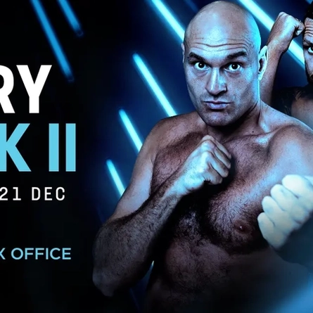A graphic promoting the Fury x Usyk fight