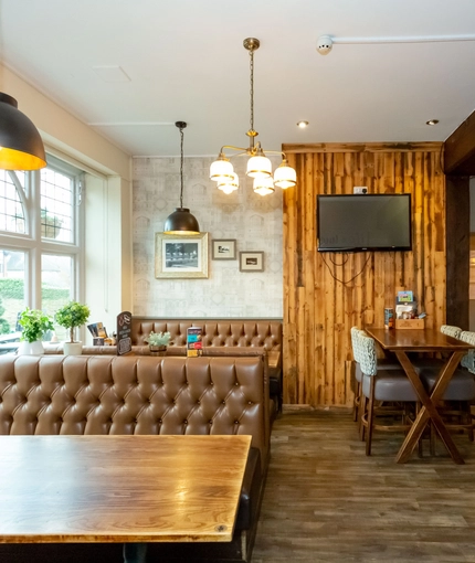 interior seating area