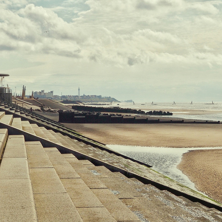 An image of Cleveleys Promenade advertising local attractions near to Chef & Brewer venues.