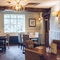 The restaurant area of The Woodman.