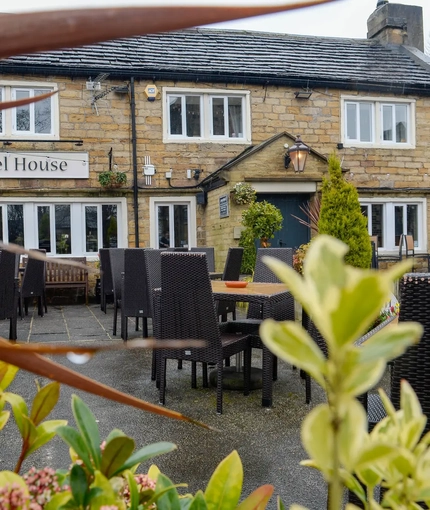 exterior beer garden