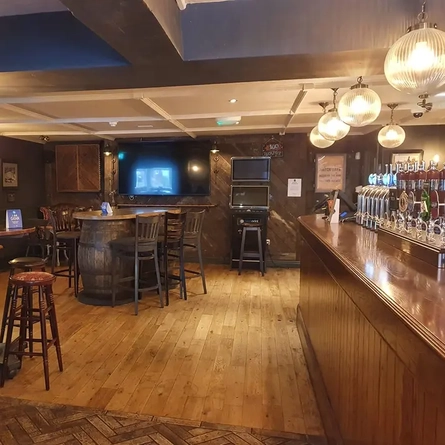 The interior of the New Inn in Leeds