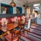 interior seating area of the pub