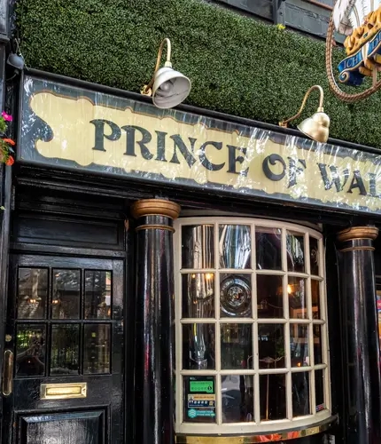 The exterior of The Prince of Wales