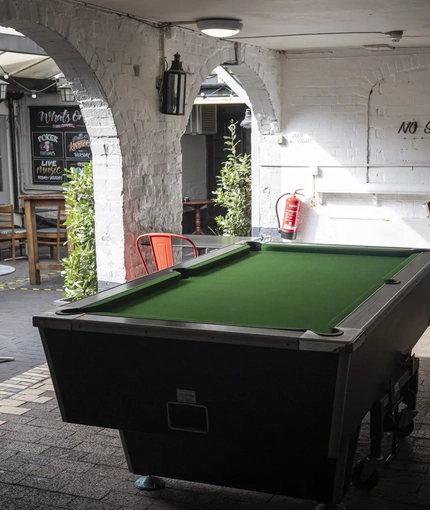 pool table area