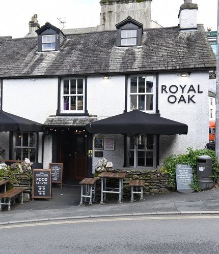 The Royal Oak Pub Restaurant in Ambleside