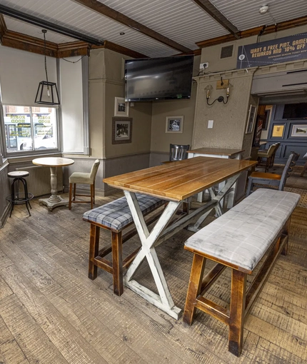 interior seating area