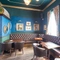 Internal seating area in a pub restaurant