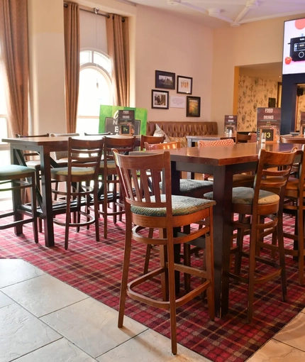 interior seating area