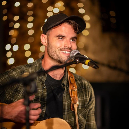 An image to advertise a What's On event featuring Stuart Hutton at The Foundry Bell.