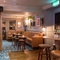 interior restaurant and seating with bar