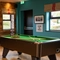 The interior pub games pool area at the Hem Heath.