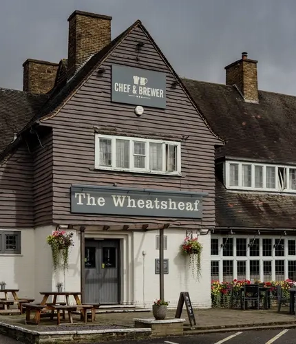 The exterior of The Wheatsheaf