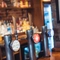 The bar of The Woodman.