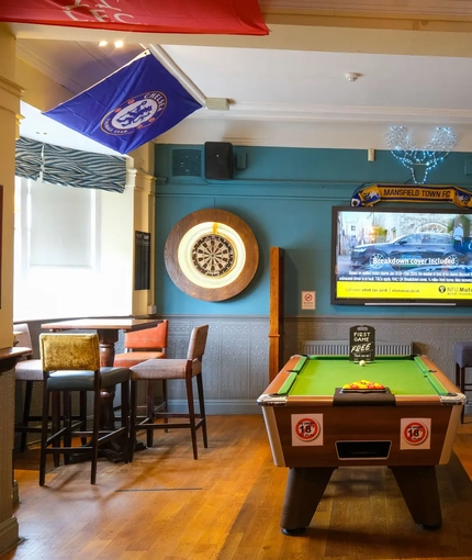 interior play area