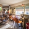 interior restaurant and seating area