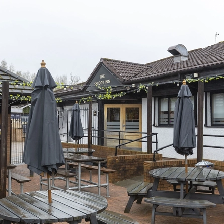 exterior beer garden