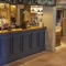 The bar inside The Castle Hotel.