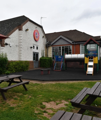 exterior facade of the pub