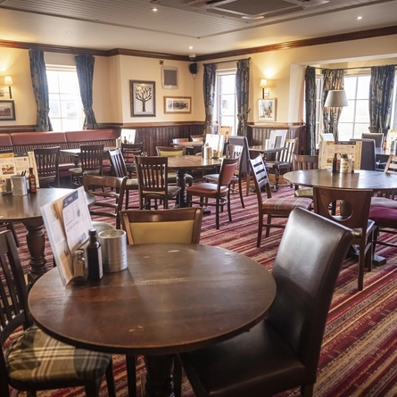 interior seating area
