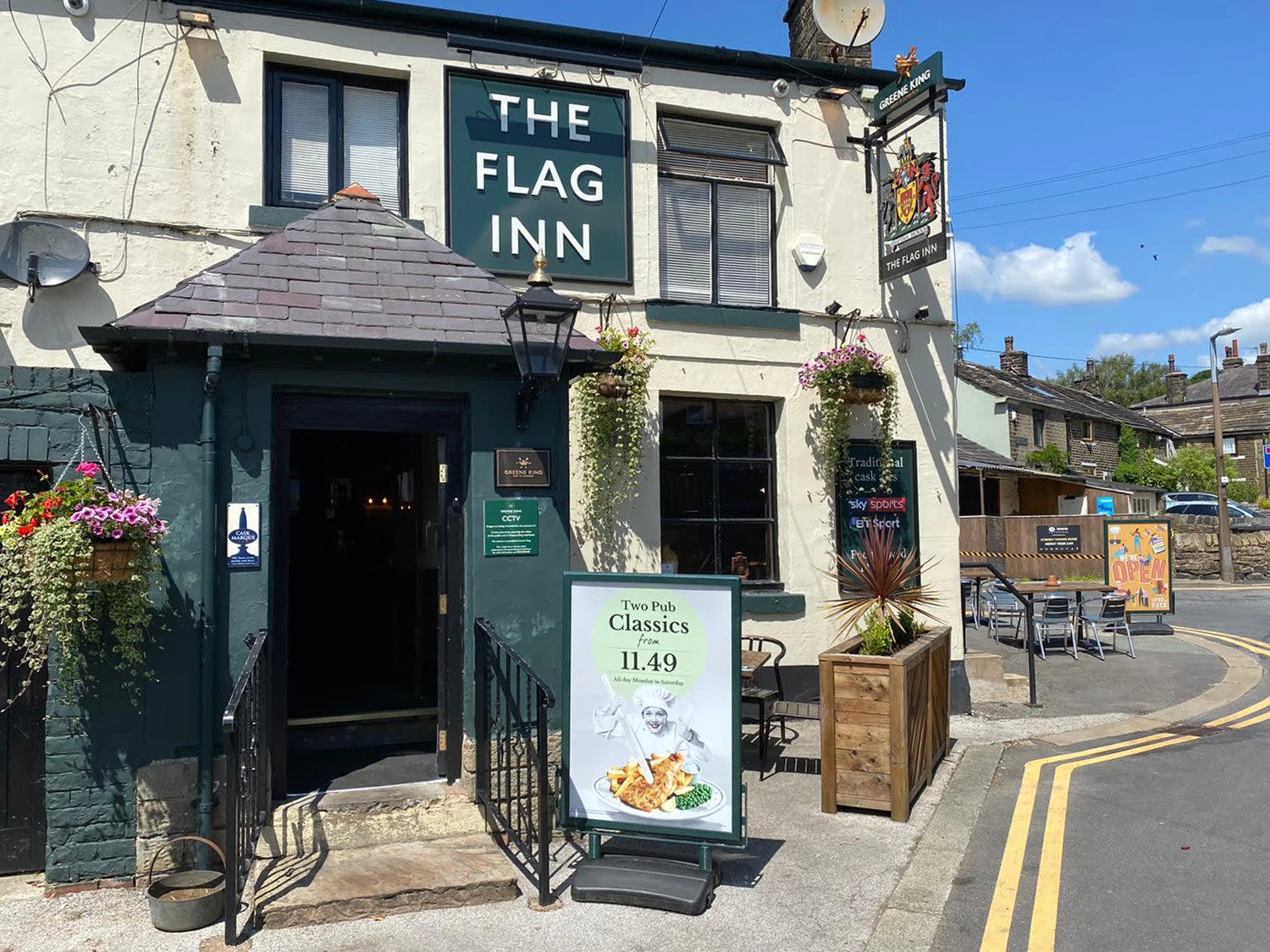 The on sale flag inn