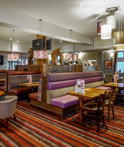 interior of the restaurant