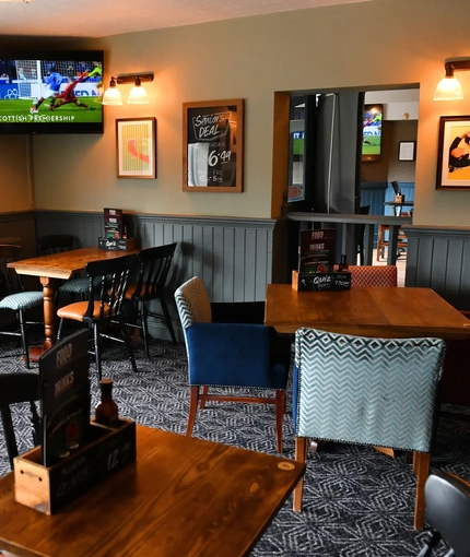 interior seating area