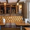 Internal seating area in a pub restaurant