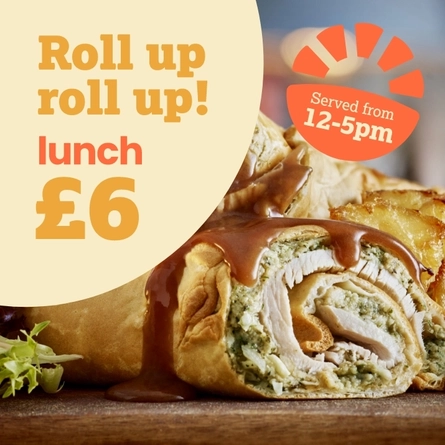 £6 Yorkie Wrap Lunch Deal