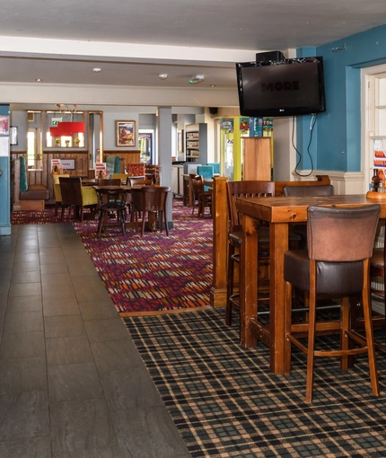 interior of the restaurant