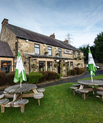 exterior beer garden