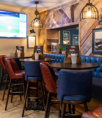 interior seating area