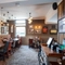 Interior dining area of a pub.