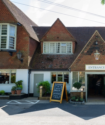 The outside of the Wateringbury.