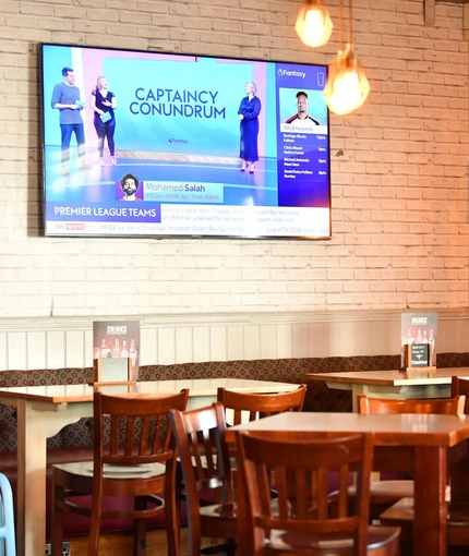 interior seating area with tv