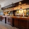 The interior bar area at the Black Horse.