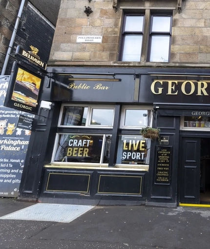 exterior of the pub