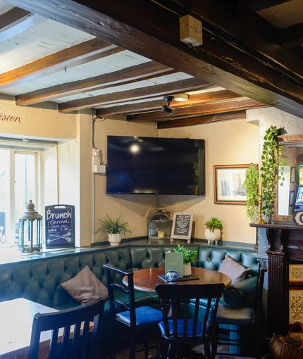 interior seating area