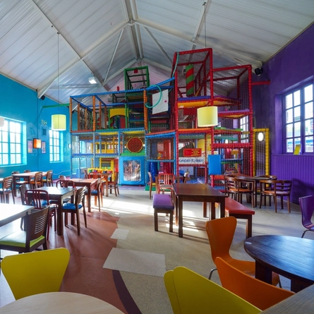 Play area in a pub