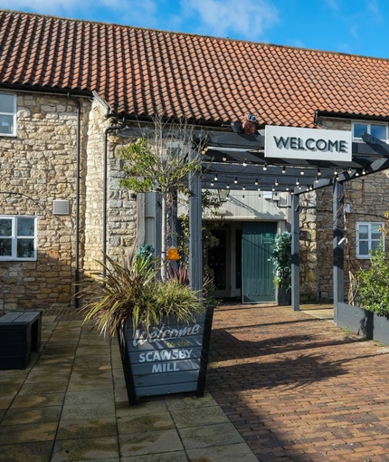 beer garden