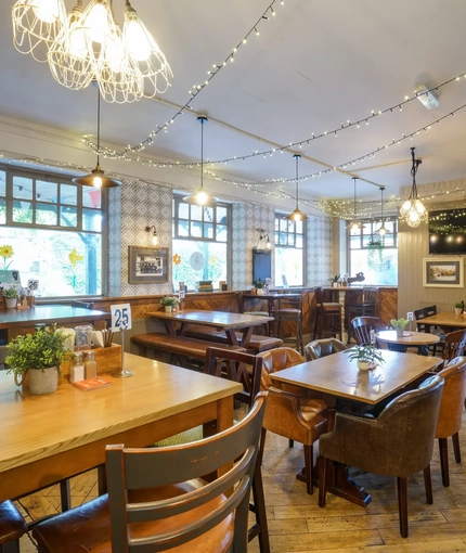 interior seating area