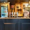 The bar inside The Carousel in Reddish.