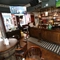 Interior bar area in a pub restaurant