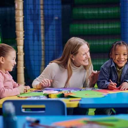 A mothers day photograph at Wacky Warehouse